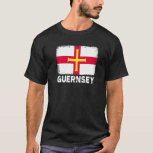 Guernsey Flag Support Guernsey People Women Mannen T-shirt