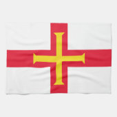 Guernsey Flag Theedoek (Horizontaal)