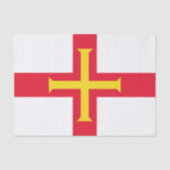 Guernsey Flag Tissuepapier (Voorkant)