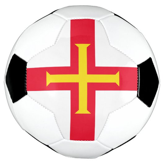 Guernsey Flag Voetbal (Gedraaid)