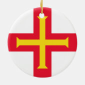 Guernsey Keramisch Ornament (Achterkant)