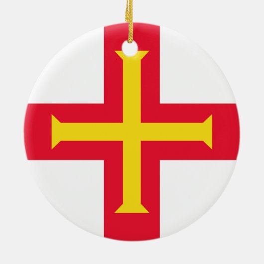 Guernsey Keramisch Ornament (Achterkant)