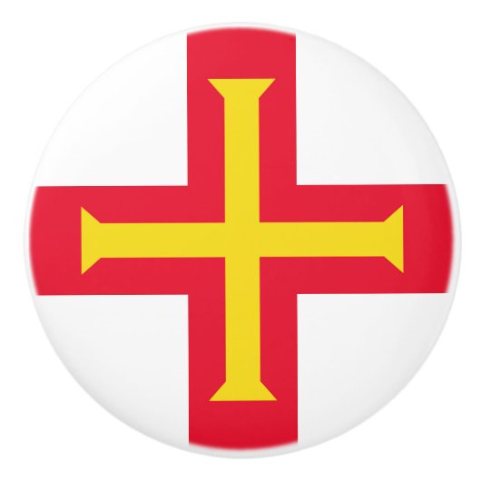 Guernsey Keramische Knop (Voorkant)