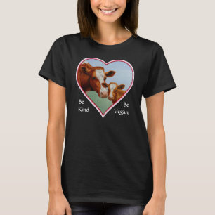Guernsey Koe en Kalf Vegan T-shirt