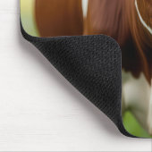 Guernsey Koe in Wildflower Field Muismat (Hoek)