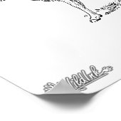 Guernsey Koe Poster (Hoek)