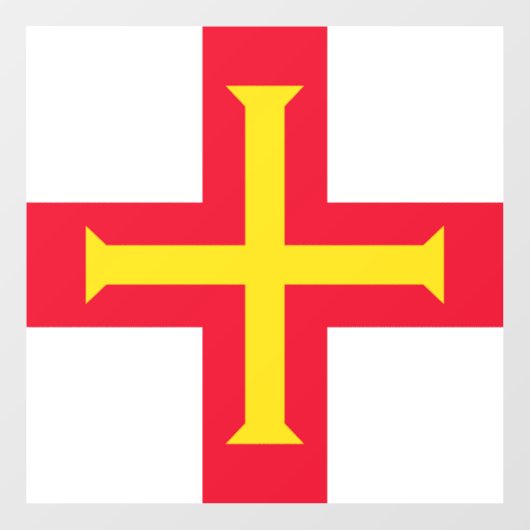 Guernsey Raamsticker (Vel)