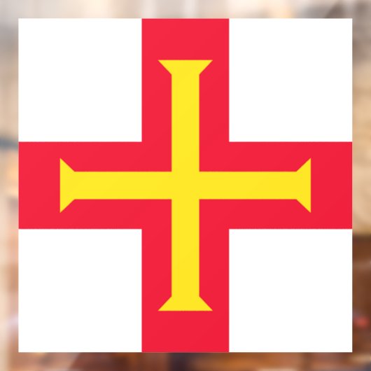 Guernsey Raamsticker (Vel 2)