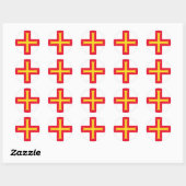 Guernsey Ronde Sticker (Vel)
