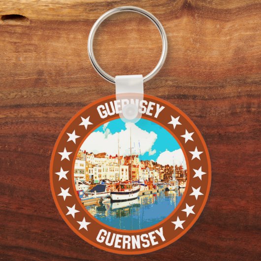 Guernsey Sleutelhanger (Achterkant)