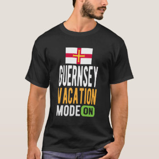 Guernsey Souvenir - Reizen - Guernsey Vakantie Mod T-shirt