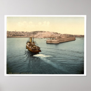 GUERNSEY, ST. HAVEN-FOTOCHROM-AFDRUKKING VAN PETER POSTER