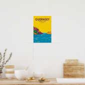 Guernsey State Park Wyoming Retro  Poster (Keuken)