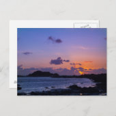 Guernsey Sunset Briefkaart (Voorkant / Achterkant)