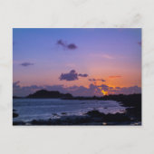Guernsey Sunset Briefkaart (Voorkant)