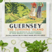  Guernsey The Sunshine Island Kitchen Towel Theedoek (Gevouwen)