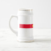 Guernsey vlag bierpul (Links)