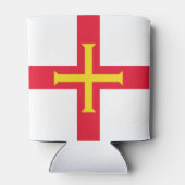 Guernsey Vlag Blikjeskoeler (Achterkant)