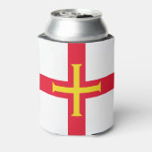Guernsey Vlag Blikjeskoeler (Blikje Achterkant)