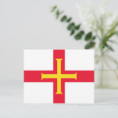 Guernsey Vlag Briefkaart (Staand voorkant)