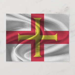 Guernsey Vlag Briefkaart
