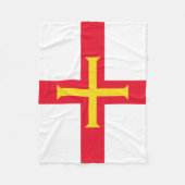 Guernsey vlag fleece deken (Voorkant)