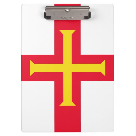 Guernsey vlag klembord (Voorkant)
