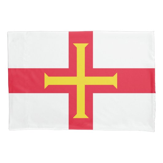 Guernsey Vlag Kussensloop (Voorkant)