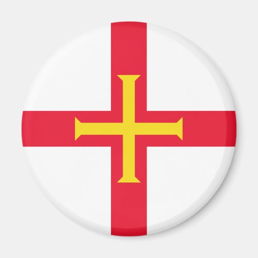 Guernsey vlag magneet (Voorkant)