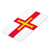 Guernsey vlag magneet (Linkerzijde)