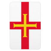 Guernsey vlag magneet (Verticaal)