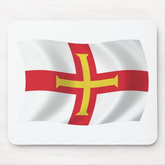Guernsey Vlag Muismat (Voorkant)