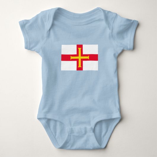 Guernsey Vlag Romper (Voorkant)