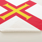 Guernsey Vlag Sherpa Deken (3/4)