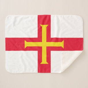 Guernsey Vlag Sherpa Deken