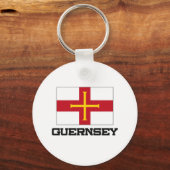 Guernsey Vlag Sleutelhanger (Voorkant)