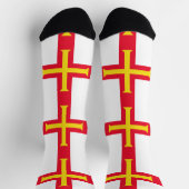 Guernsey vlag sokken (Top)