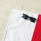 Guernsey vlag strandlaken (In situ)