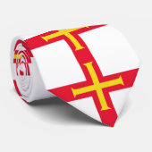 Guernsey vlag stropdas (Opgerold)