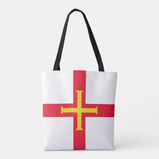 Guernsey vlag tote bag (Achterkant)