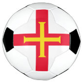 Guernsey vlag voetbal (Gedraaid)