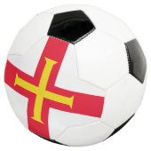 Guernsey vlag voetbal (Drie kwart)