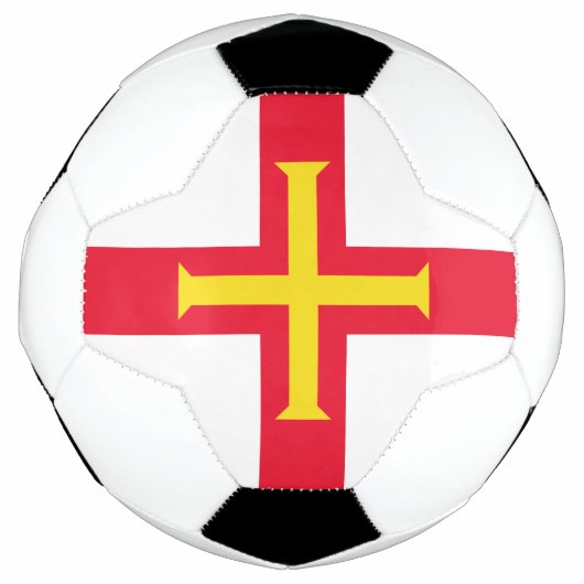 Guernsey vlag voetbal (Voorkant)