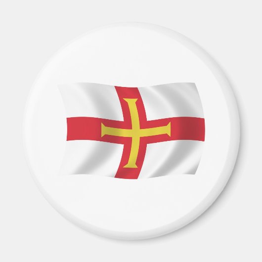 Guernsey Vlagmagneet Magneet (Voorkant)