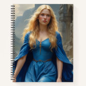 Guerrera de Azul Notitieboek (Voorkant)