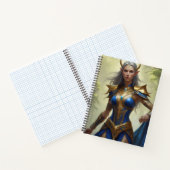 Guerrera de Azul y Oro Notitieboek (Binnen)