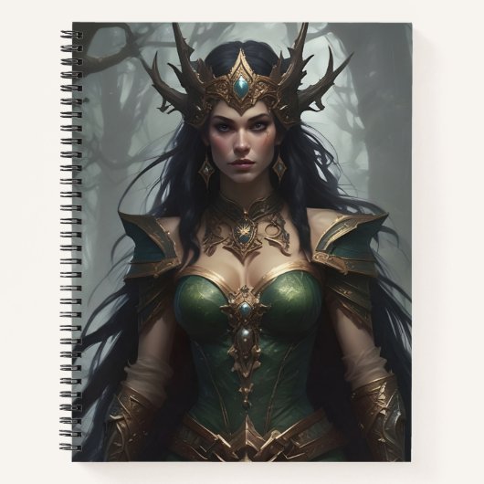 Guerrera de los Bosques Notitieboek (Voorkant)