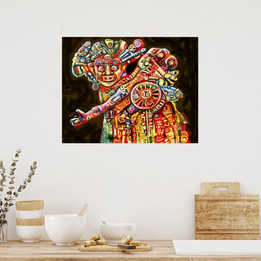 **Guerrero de la luz** Poster (Keuken)