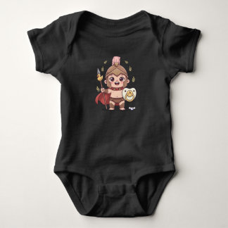 Guerrero Espartano Kawaii Be Romper