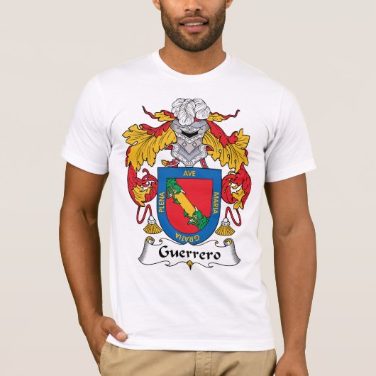 Guerrero Family Crest T-shirt (Voorkant)
